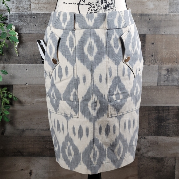 Altuzarra Geometric Pencil Skirt - Picture 12 of 13